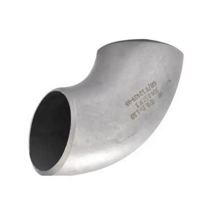 Acero inoxidable 304 316 316L 90 grados conexión de codo soldado con trasero de 1"-4" DN25-DN100
