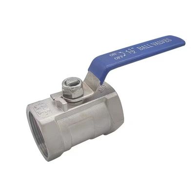 CF8 CF8M Acero inoxidable 201 304 316 1PC 2PC 3 PC 1000WOG válvula de bola roscada BSP NPT