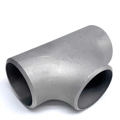&quot;-4&quot; DN25-DN100 acero inoxidable forjado 304 316 soldadura de teas redondas SCH40S ASTM B423 825 ASTM B16.9