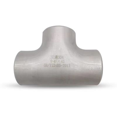 &quot;-4&quot; DN25-DN100 acero inoxidable forjado 304 316 soldadura de teas redondas SCH40S ASTM B423 825 ASTM B16.9