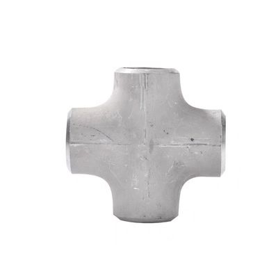 Acero inoxidable SCH40S tubo de soldadura trasero con conector transversal de 4 vías de 1&quot;-4&quot; DN25-DN100