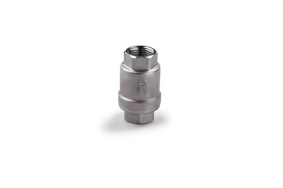Válvula de verificación vertical con rosca H12 con material de acero inoxidable 201