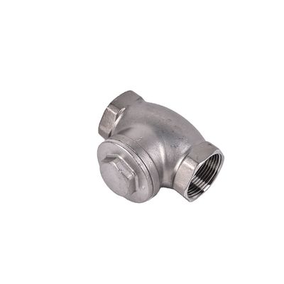 1 pulgadas de acero inoxidable H14 válvula de control para el agua de resorte swing y control de aire