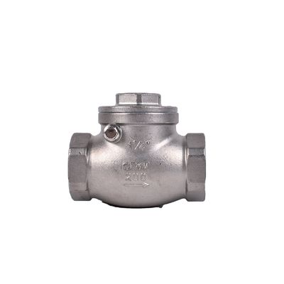 1 pulgadas de acero inoxidable H14 válvula de control para el agua de resorte swing y control de aire