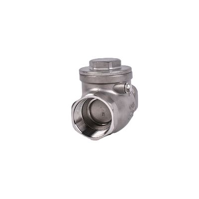 1 pulgadas de acero inoxidable H14 válvula de control para el agua de resorte swing y control de aire