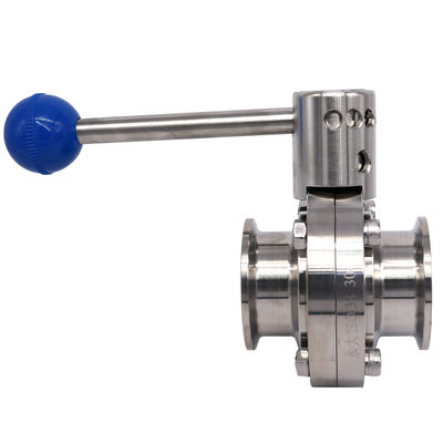 Valvula de mariposa de tipo de obleas eléctricas SS304/316L para medios de temperatura normal