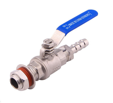 NPT 1/2 Kit de válvulas de bola sin soldadura para caldera de cerveza casera soporte personalizado