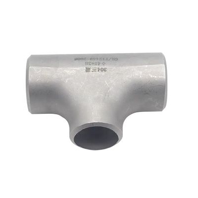 304 316 316L de acero inoxidable Tee recta forjado Sch40 tubo de ajuste de codo para general