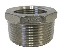 Reducción de macho a hembra NPT de acero inoxidable 201 304 316 Accesorios de tuberías con soporte OEM