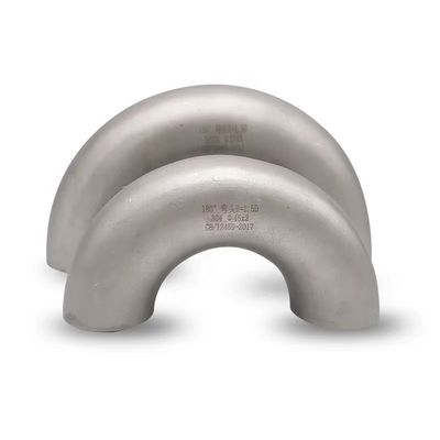 Soldado con codo de 180 grados en acero inoxidable 304 316 316L para tubos de igual tamaño 1/4''-4.0