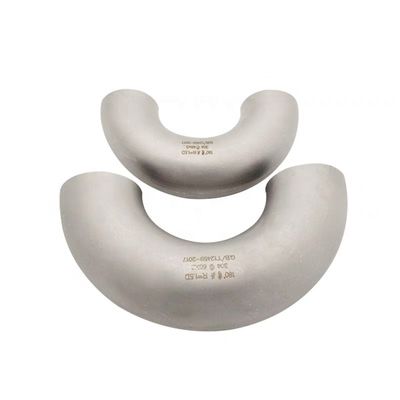 Soldado con codo de 180 grados en acero inoxidable 304 316 316L para tubos de igual tamaño 1/4''-4.0