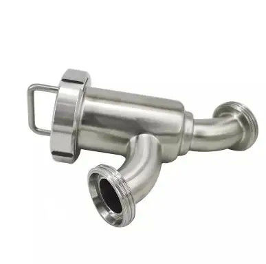 Conexión de perilla WZ 4 pulgadas de acero inoxidable de grado alimenticio tipo Y filtros de roscado masculinos