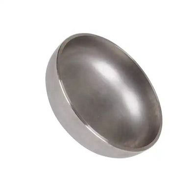 Código del cabezal del depósito de agua de acero inoxidable cilíndrico 304 316LASME cabezas de plato elípticas