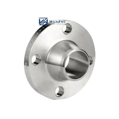 Acero inoxidable 304 316 Código de cabeza Flange WN cilíndrica para conexiones de larga duración