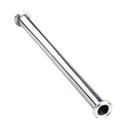 Tubo de extensión Tri Clover de acero inoxidable estándar ANSI 304 316 para enrollado sanitario