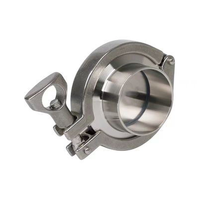 Acero inoxidable 316 304 Tri Clamp 3A Conjunto de tapa de extremo de ferrule ciego para equipos sanitarios