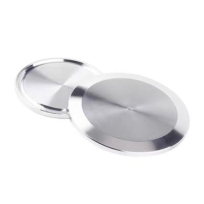WZ 304 316L de acero inoxidable Tri Clamp Sanitario Tubos tapa de tapa de extremo Clampada de placa ciega Ferrule ciego sólido