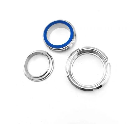 Acero inoxidable SS304 SS316L SMS Soldadura estándar Unión sanitaria para productos lácteos de calidad alimenticia