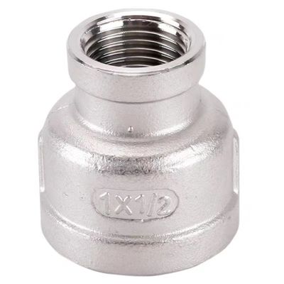 Acero inoxidable 201 304 316 Npt BSP Accesorios de acoplamiento de tuberías rosadas Reducción de toma de corriente