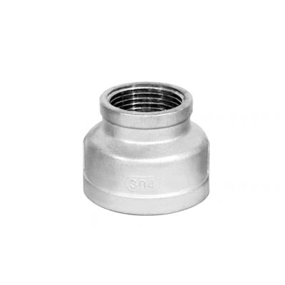 Acero inoxidable 201 304 316 Npt BSP Accesorios de acoplamiento de tuberías rosadas Reducción de toma de corriente