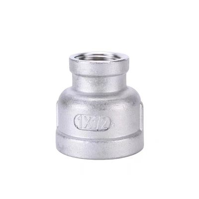 Acero inoxidable 201 304 316 Npt BSP Accesorios de acoplamiento de tuberías rosadas Reducción de toma de corriente