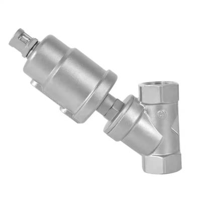Válvula de asiento de ángulo de acero inoxidable versátil 304 316 para diferentes aplicaciones 1/8 "-4