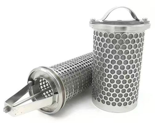 Filtro de acero inoxidable WZ para cestas de filtro industriales y soporte personalizado ODM
