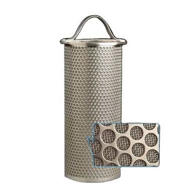 Filtro de acero inoxidable WZ para cestas de filtro industriales y soporte personalizado ODM