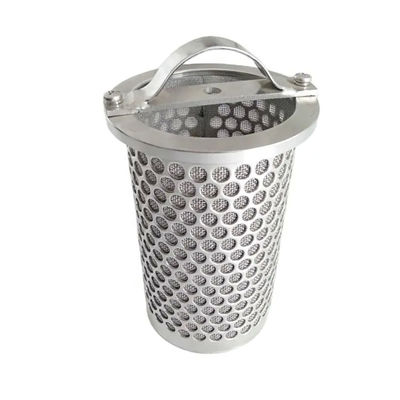 Filtro de acero inoxidable WZ para cestas de filtro industriales y soporte personalizado ODM
