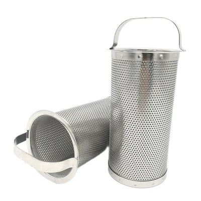 Filtro de acero inoxidable WZ para cestas de filtro industriales y soporte personalizado ODM