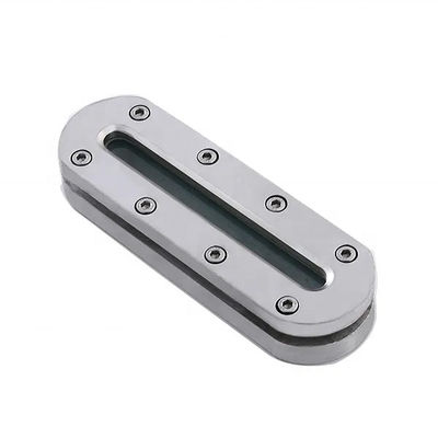 Acero inoxidable de soldadura vertical de vidrio de visión larga para uso industrial