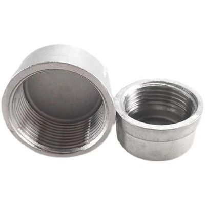 Apoyo personalizado ODM Accesorios de tubería de enchufe redondo para WZSS 201 304 316 NPT BSP roscado