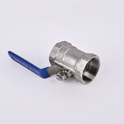 1Pc Tipo de válvula de bola femenina roscada en tamaño de puerto DN8-DN80 con material de acero inoxidable