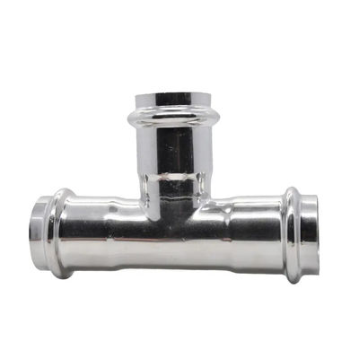 Código de cabeza redonda Acero inoxidable 304/316L Accesorios de prensa para sistemas de agua de plomería