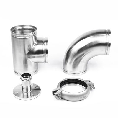 Acoplamiento recto igual para sistemas de plomería que utilizan material de acero inoxidable 301/304/316