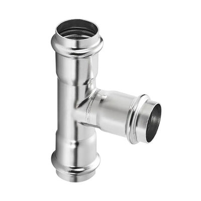 Acoplamiento recto igual para sistemas de plomería que utilizan material de acero inoxidable 301/304/316