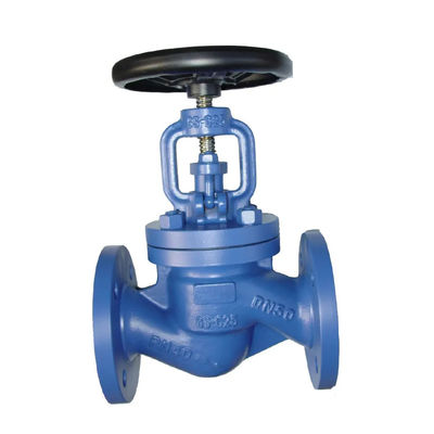 Hexágono cabeza de hierro fundido 4 pulgadas de brida de alta temperatura de vapor globo válvula de control PN16