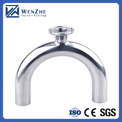 1.5" Tri-clampada de acero inoxidable 304 sanitario de ajuste de tres vías de sujeción Tee para tubería de 38 mm OD