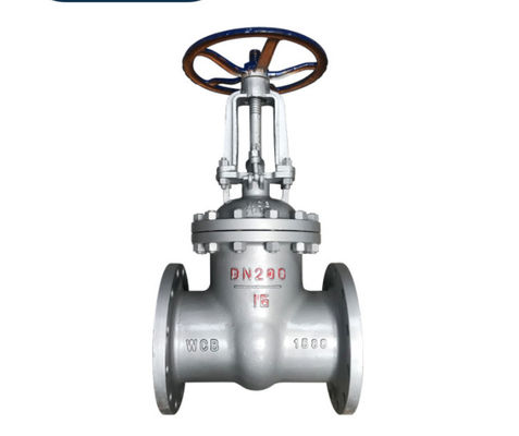 Manual PN16 rueda manual Flange cuña Tipo de válvula de puerta de acero inoxidable