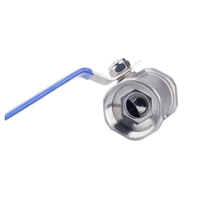 SS316 0-10 BAR válvula de bolas de rosca para control de flujo preciso en entornos industriales