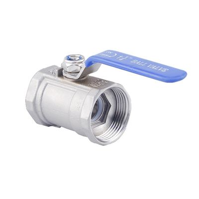 SS316 0-10 BAR válvula de bolas de rosca para control de flujo preciso en entornos industriales