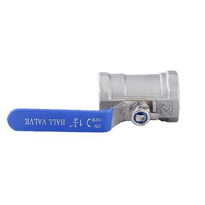 SS316 0-10 BAR válvula de bolas de rosca para control de flujo preciso en entornos industriales