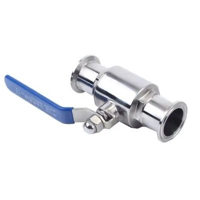 Apoyo OEM SS304 1/4''-4.0'' Homebrew válvula de bola de tri-clamp válvula de acero inoxidable sanitario