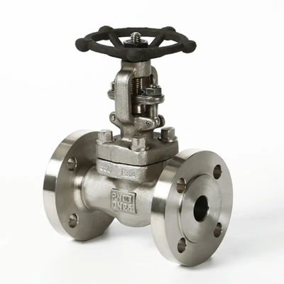 Válvula de puerta manual Flange de acero inoxidable Operación manual de 1 a 8' para aceite o agua