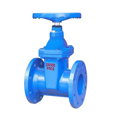 Válvula de puerta manual Flange de acero inoxidable Operación manual de 1 a 8' para aceite o agua