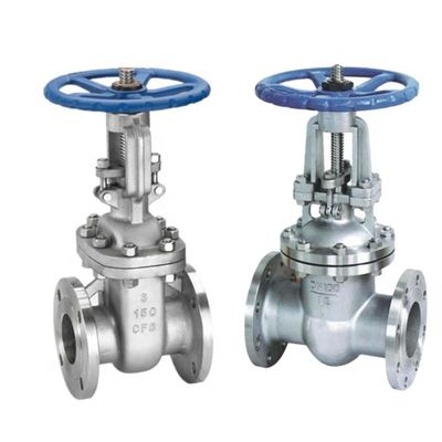 20 mm-50 mm PN16 API JIS 304/316 válvula de puerta de brida de acero inoxidable para agua o aceite