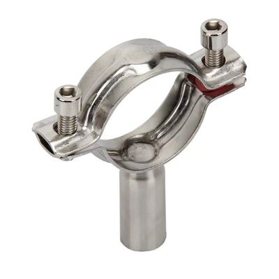 WZ Sanitario SS 304 316 Clampada de un solo alfiler Tri Clampada Accesorios de tubería colgador de tubería 1/8 "--4