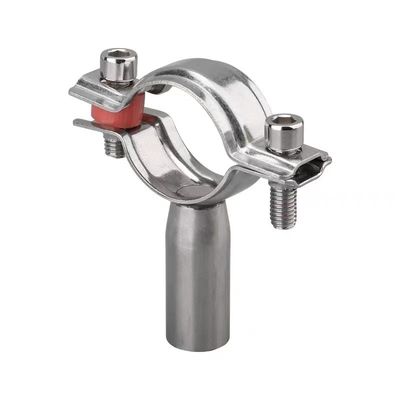 WZ Sanitario SS 304 316 Clampada de un solo alfiler Tri Clampada Accesorios de tubería colgador de tubería 1/8 "--4
