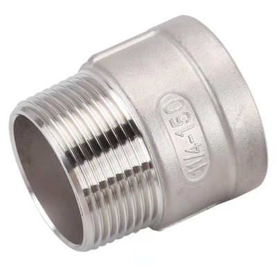 1'-8'' Acero inoxidable Pipe ajuste Adaptador de reducción 1/8" NPT Hombre X 1/4" NPT Mujer