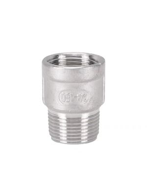 1'-8'' Acero inoxidable Pipe ajuste Adaptador de reducción 1/8" NPT Hombre X 1/4" NPT Mujer